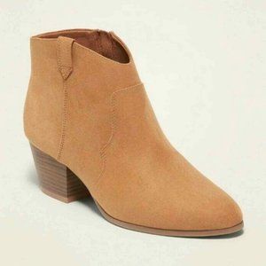 Old Navy Faux Suede Ankle Boots